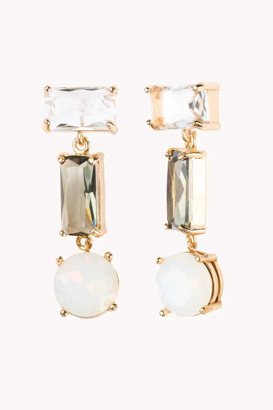 CLEO CRYSTAL DROP EARRING: MORE COLORS