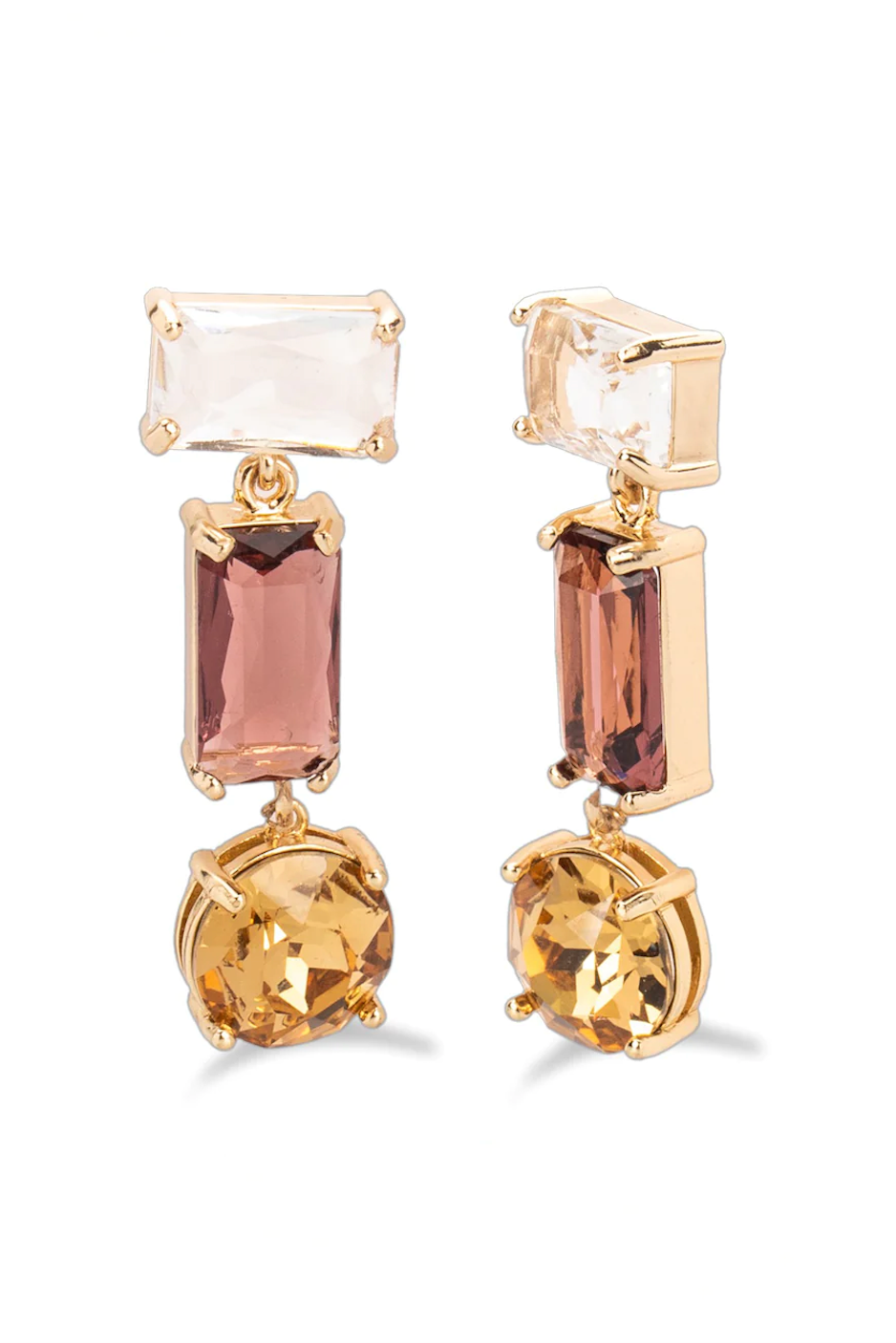 CLEO CRYSTAL DROP EARRING: MORE COLORS