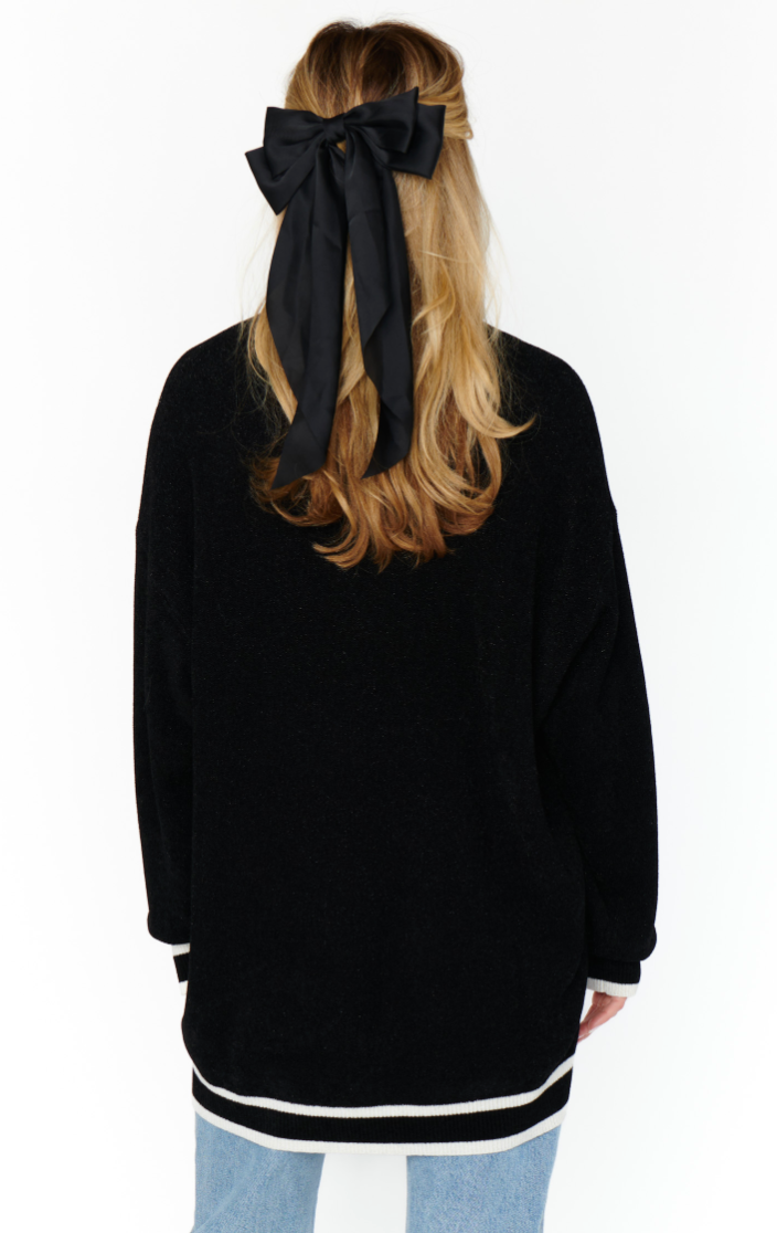 SHOW ME YOUR MUMU ADVENTURE SWEATER IN PARIS GRAPHIC KNIT