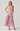 ESTEFANY STRAPLESS PLEATED MAXI DRESS IN PINK FLORAL