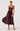 ASTR THE LABEL ASCELLA SWEETHEART PLEATED MIDI DRESS IN WINE
