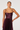 ASTR THE LABEL ASCELLA SWEETHEART PLEATED MIDI DRESS IN WINE