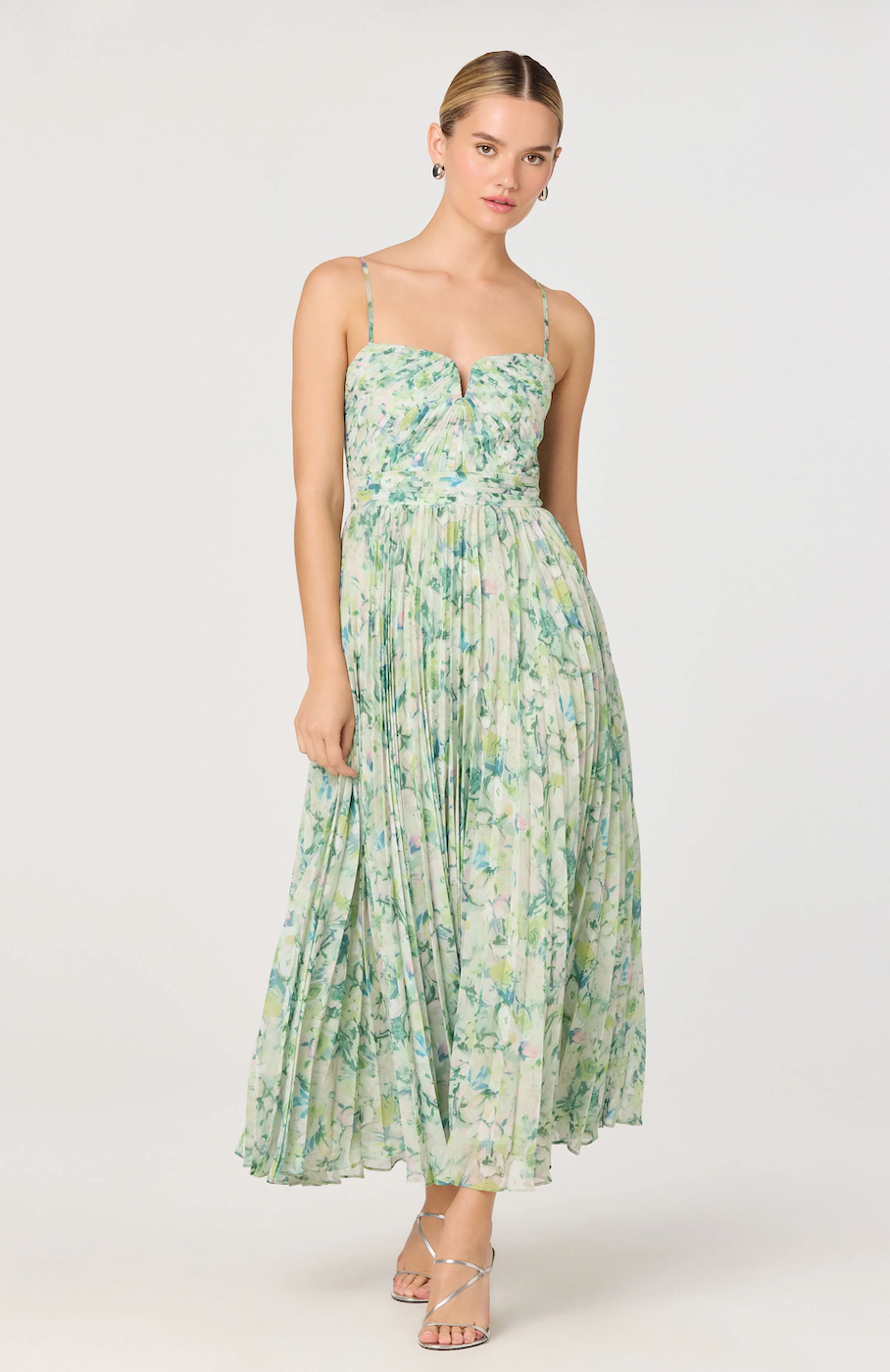 ASTR the Label Bayley Dress in Green - Size M