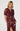 ASTR THE LABEL BENNET RUFFLE TRIM MIDI DRESS IN WINE FLORAL $172
