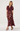 ASTR THE LABEL BENNET RUFFLE TRIM MIDI DRESS IN WINE FLORAL $172
