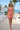 SUNSET SORBET STRAPLESS MINI DRESS IN PEACH