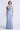 BCBGMAXAZRIA KNIT DEMI GOWN IN WEDGEWOOD BLUE