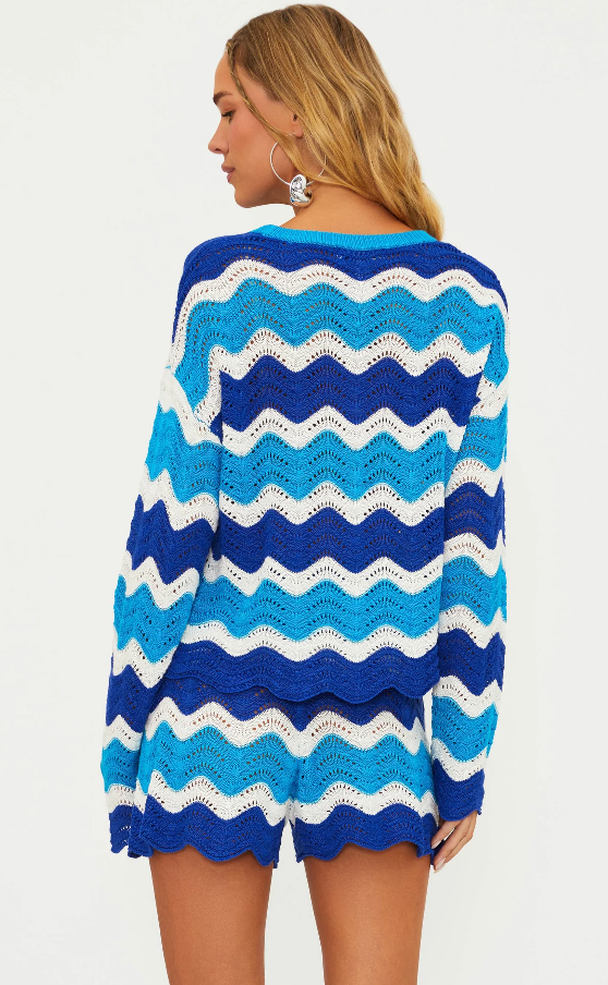 BEACH RIOT BEACH SWEATER IN RIVIERA WAVES