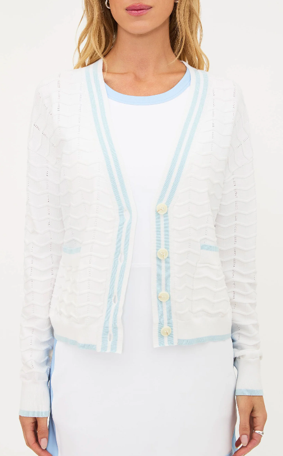 BEACH RIOT GENE CARDIGAN IN COASTAL WAVES