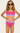 BEACH RIOT LITTLE MACKENZIE & HEIDI SET IN CORAL BAY COLOR BLACK SCRUNCH