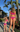 BEACH RIOT LITTLE MACKENZIE & HEIDI SET IN CORAL BAY COLOR BLACK SCRUNCH