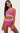 BEACH RIOT MACKENZIE TOP IN CORAL BAY COLORBLOCK SHINE SCRUNCH