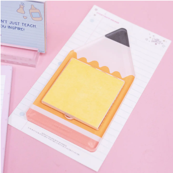 PENCIL STICKY NOTE HOLDER