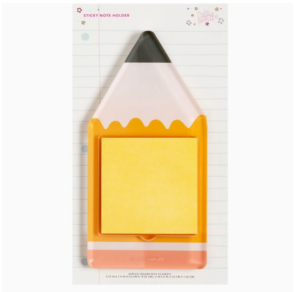 PENCIL STICKY NOTE HOLDER