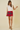MISTLETOE MINI SKORT IN RED PLAID
