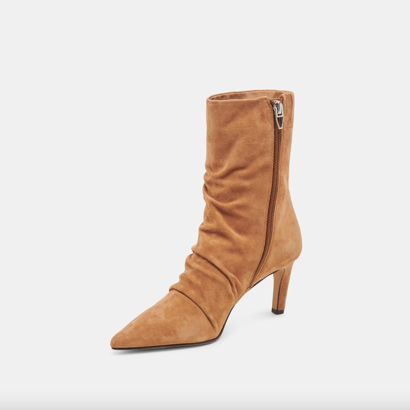 DOLCE VITA FERNLY BOOTS IN PECAN SUEDE