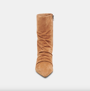 DOLCE VITA FERNLY BOOTS IN PECAN SUEDE