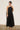 DROP WAIST RUCHED MAXI DRESS IN BLACK