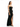 DRESS THE POPULATION KAI GOWN IN BLACK