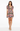 DRESS THE POPULATION MARINA DRESS IN PINK ROSE