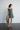 WREN LINEN MINI DRESS IN WASHED GREEN