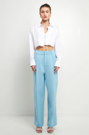 BRIGGS TROUSERS IN OCEAN BLUE