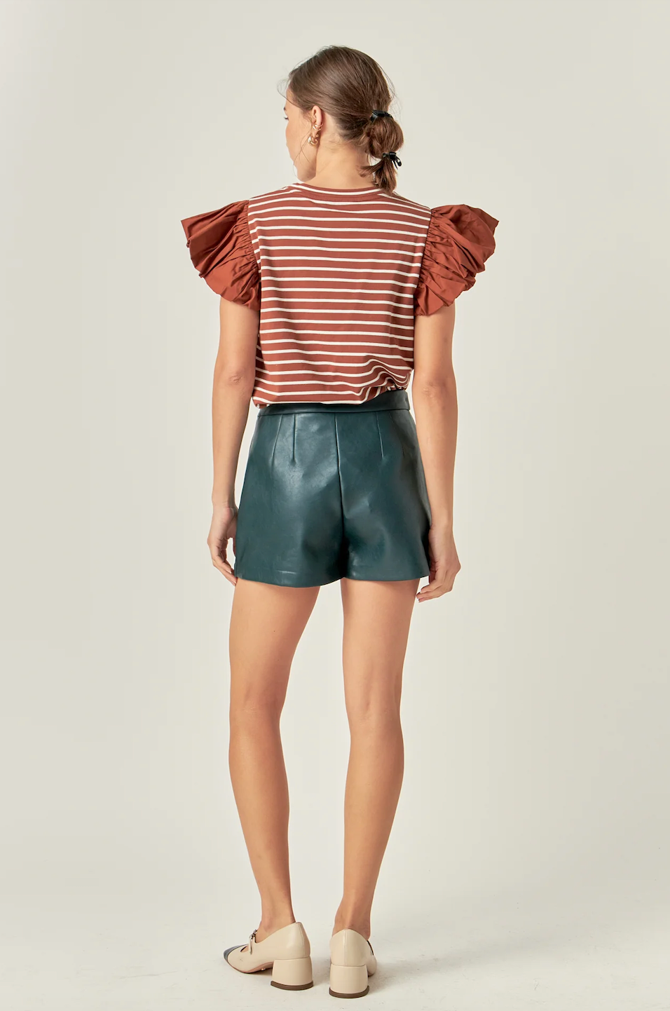 ENGLISH FACTORY SKORT IN TEAL