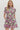 BRIELLE FLORAL MINI DRESS IN PURPLE