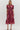 ELODIE FLORAL MIDI DRESS IN WINE