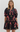 FLORAL BLACK MINI DRESS