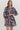 KAIA ZIP DRESS IN NAVY