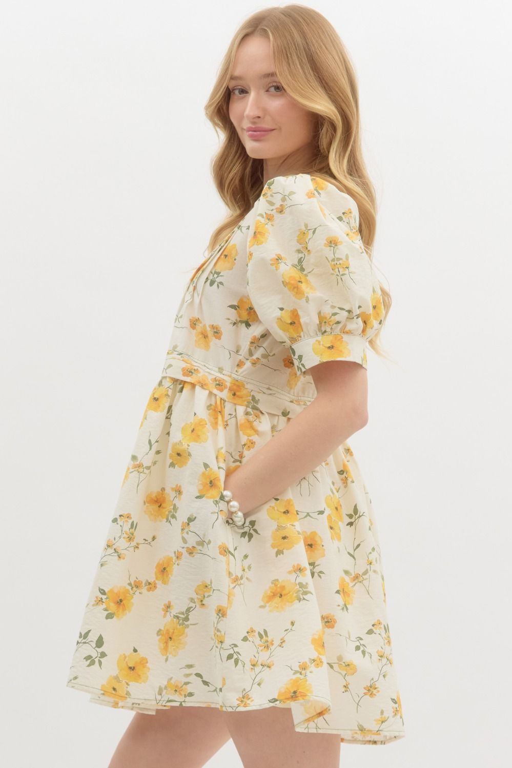 MARIGOLD DRESS IN YELLOW