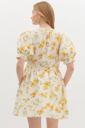 MARIGOLD DRESS IN YELLOW