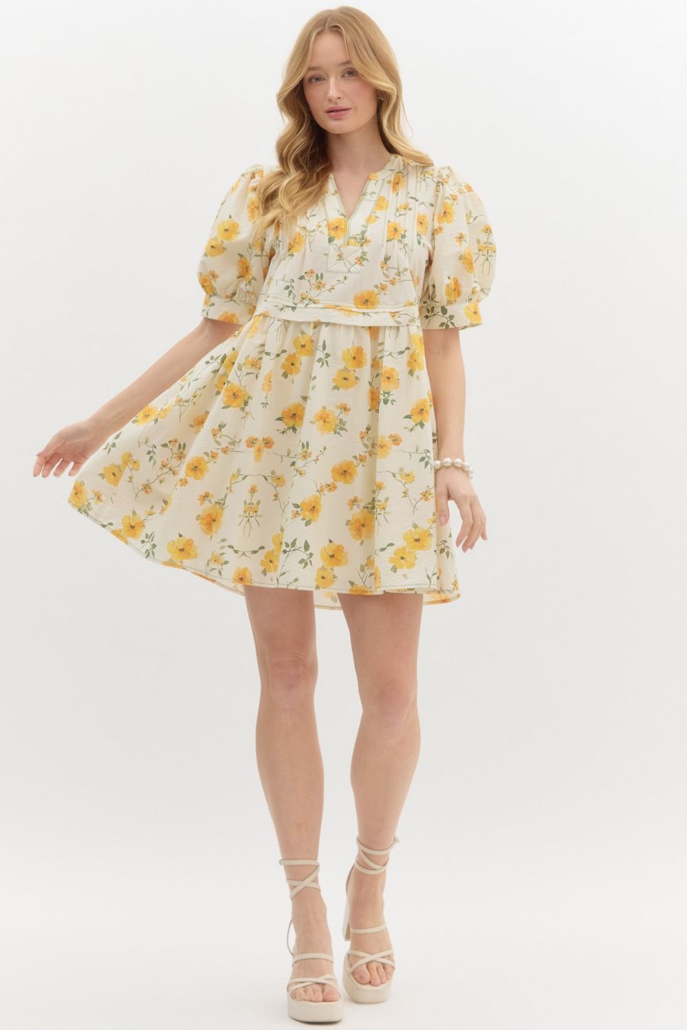 MARIGOLD DRESS IN YELLOW