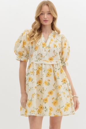 MARIGOLD DRESS IN YELLOW