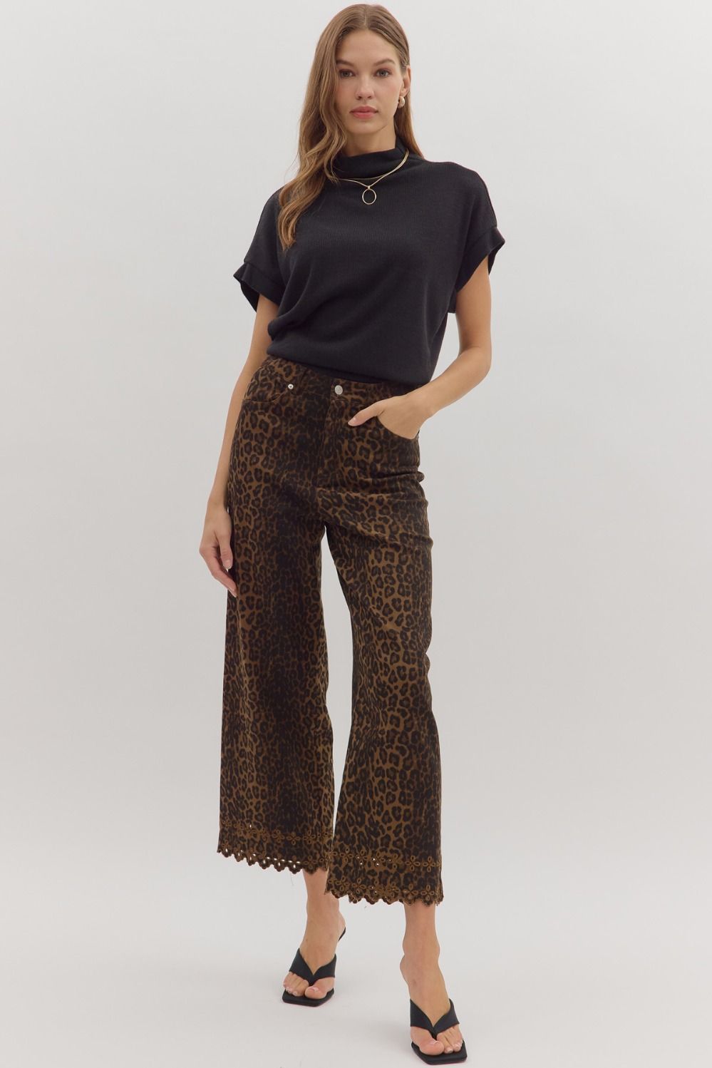 SELENE LEOPARD PANT