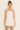 PLEAT AND BUBBLE HEM DRESS IN CREAM