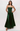 Hutch Francene women's strapless maxi dress in emerald green.