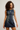 FREE PEOPLE ATLAS DENIM MINI DRESS IN VINTAGE INDIGO