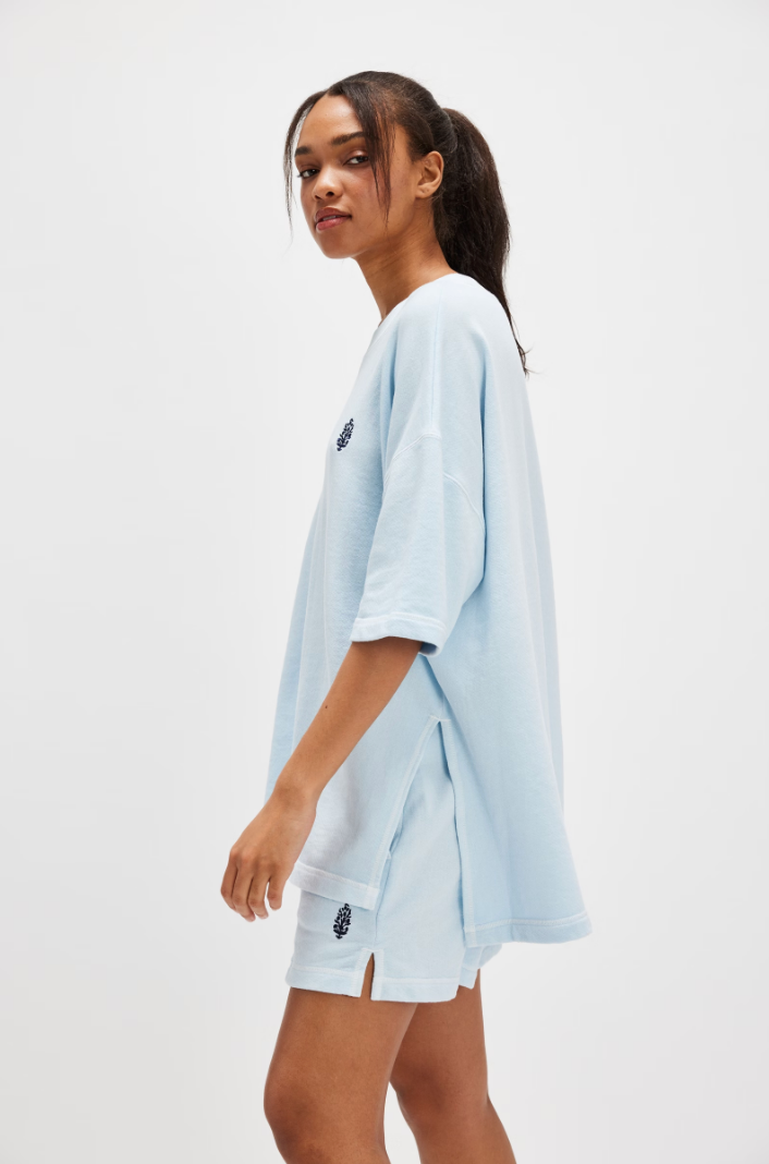 FREE PEOPLE BACK ME UP SET IN BASELINE BLUE