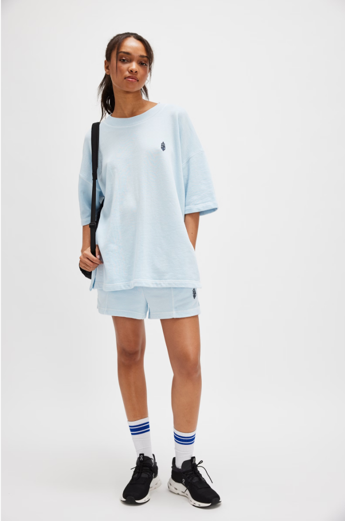 FREE PEOPLE BACK ME UP SET IN BASELINE BLUE