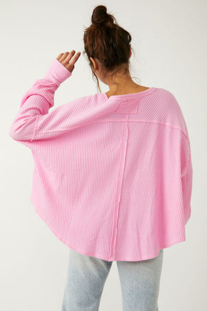 FREE PEOPLE CORALINE THERMAL IN SUGAR MAGNOLIA