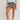 FREE PEOPLE GINGHAM MICRO SKORT IN BLACK