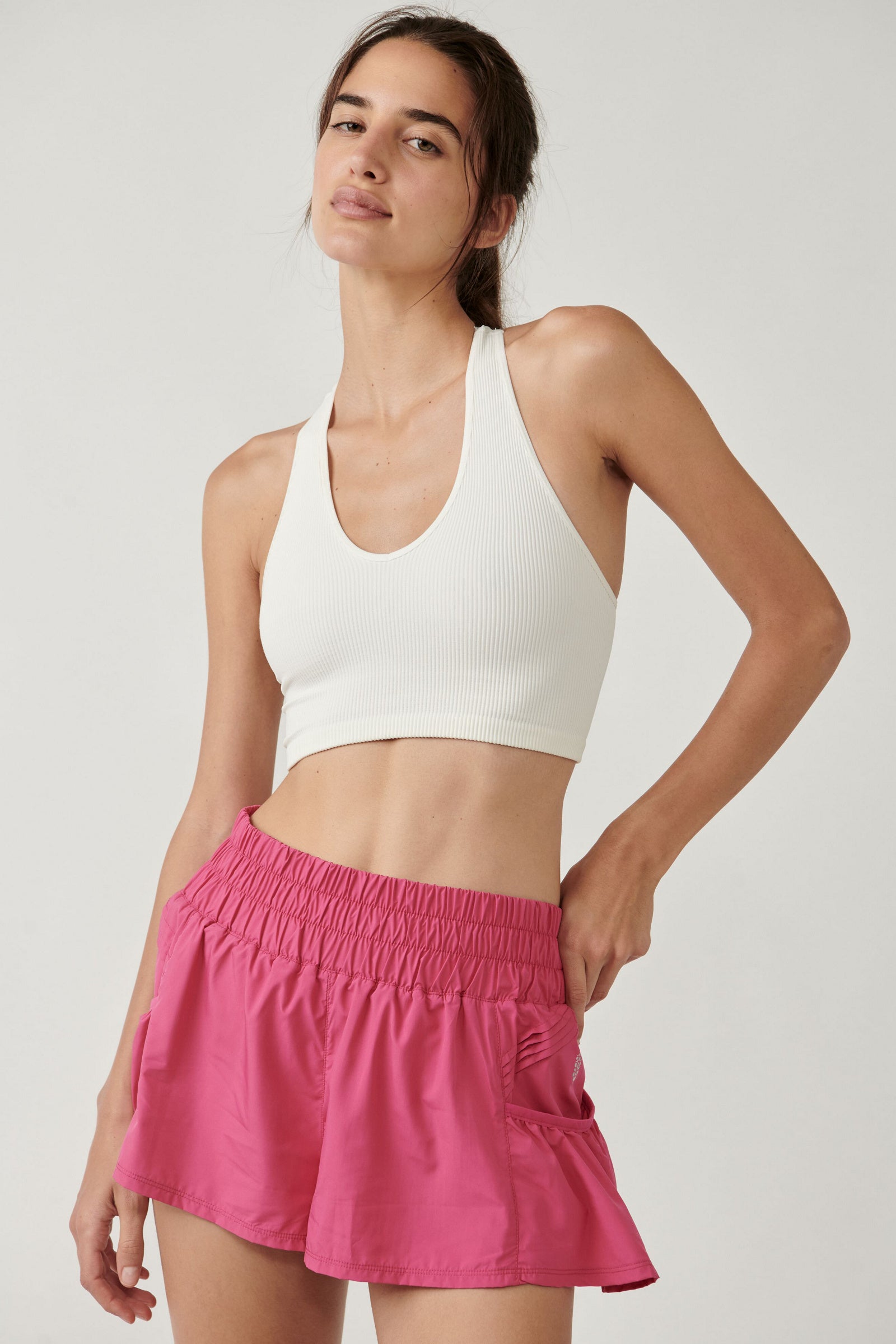 FREE PEOPLE GET YOUR FLIRT ON SHORT IN PUNCH CRUSH