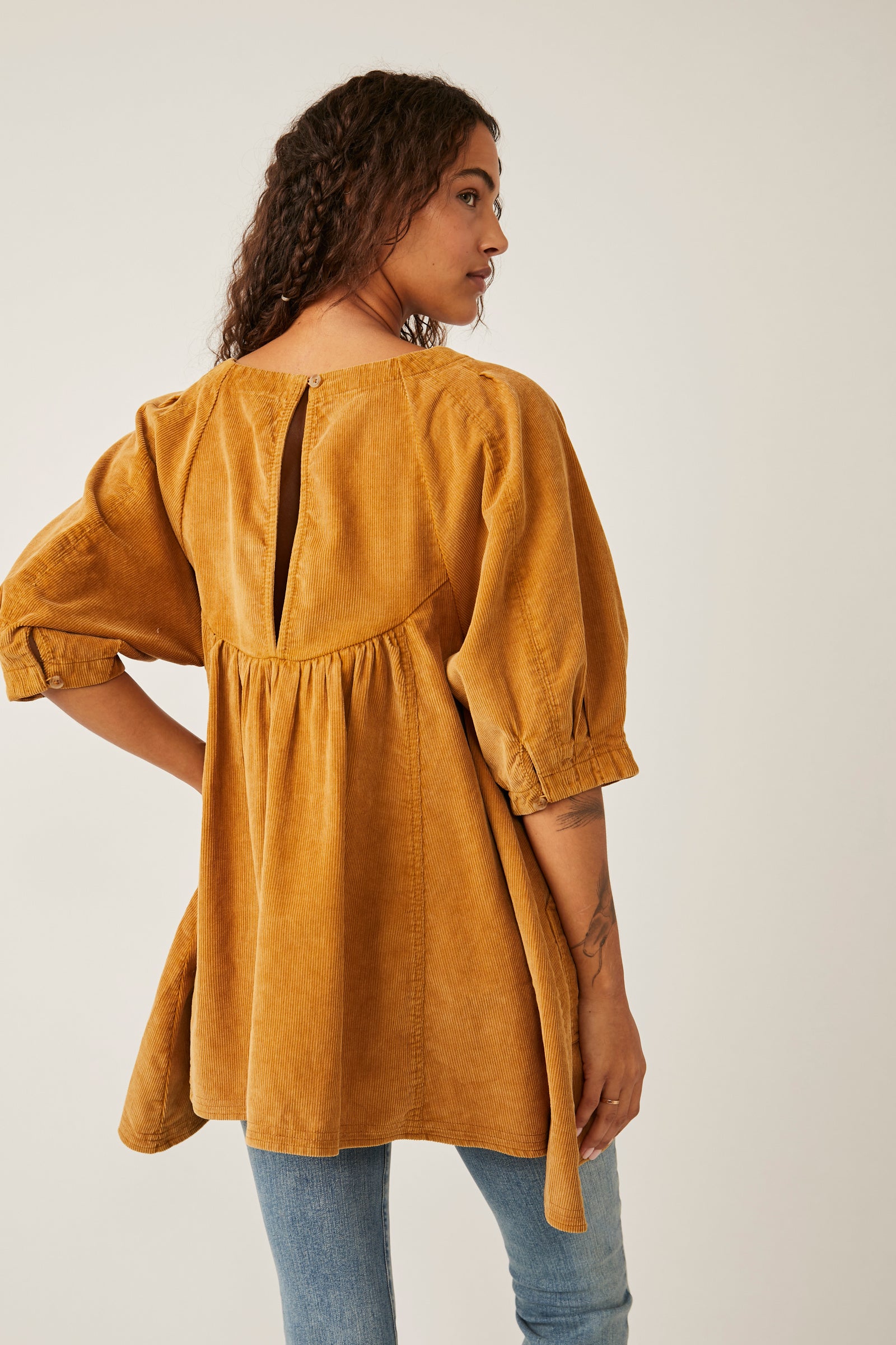 FREE PEOPLE MEMORIES OF YOU CORD TIGER EYE