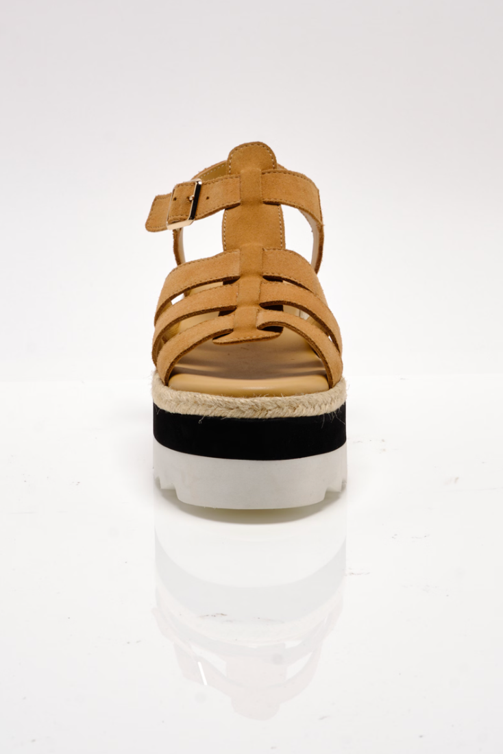 FREE PEOPLE MYKONOS SUEDE FISHERMAN BLACK
