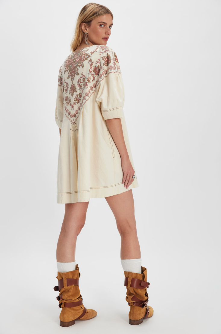FREE PEOPLE ORSON MINI IN IVORY COMBO