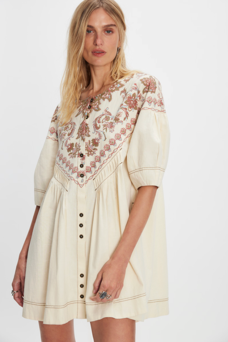 FREE PEOPLE ORSON MINI IN IVORY COMBO
