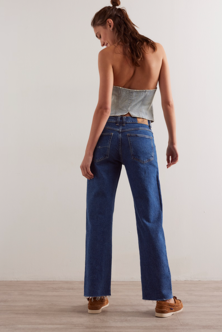 FREE PEOPLE RISK TAKER MID RISE STRAIGHT BE BOLD
