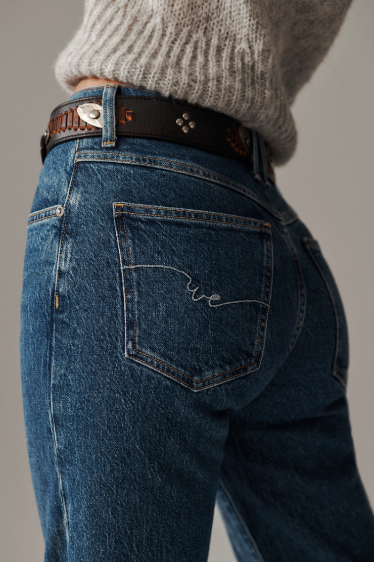 FREE PEOPLE RISK TAKER MID RISE STRAIGHT BE BOLD
